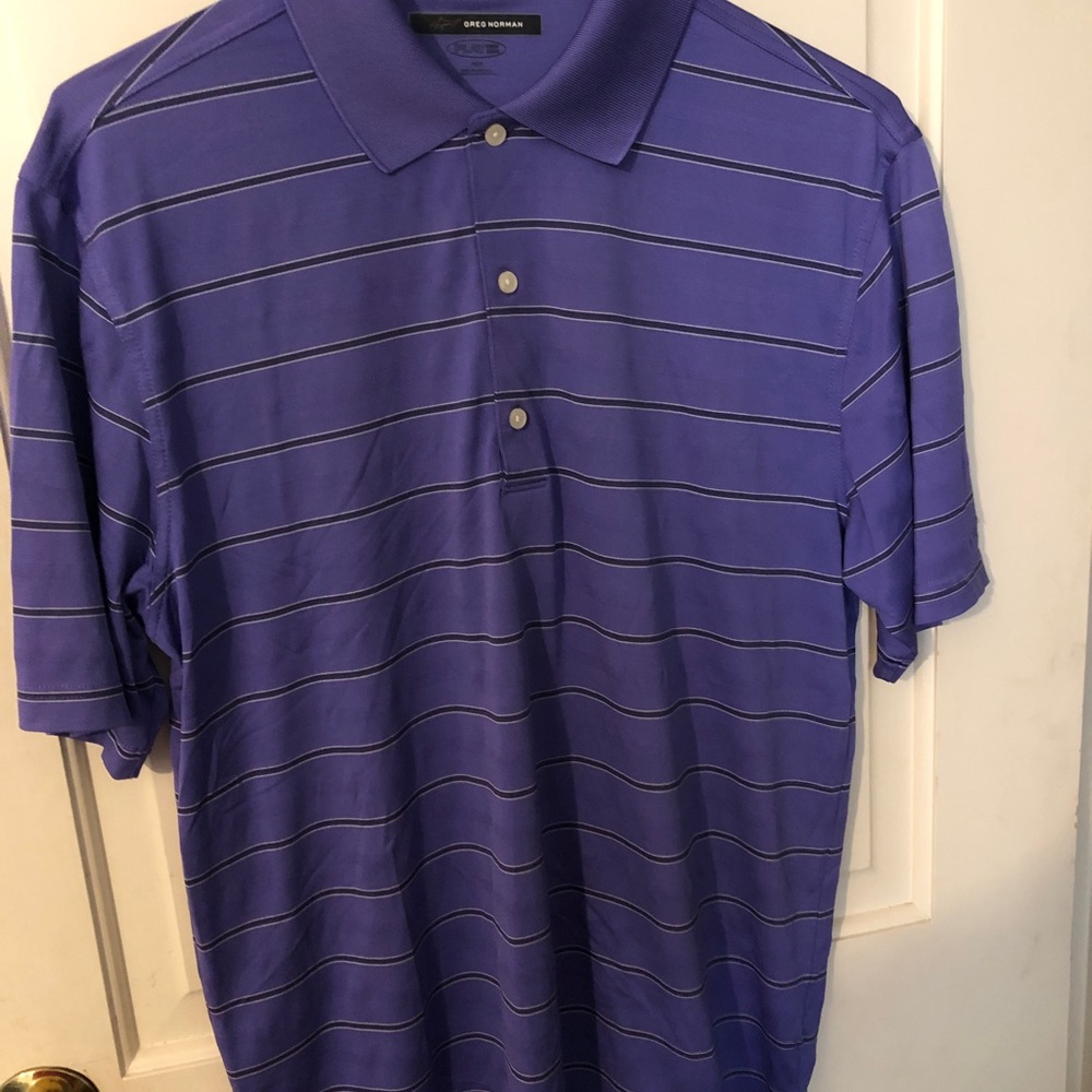 3 Men’s golf shirts, lg.